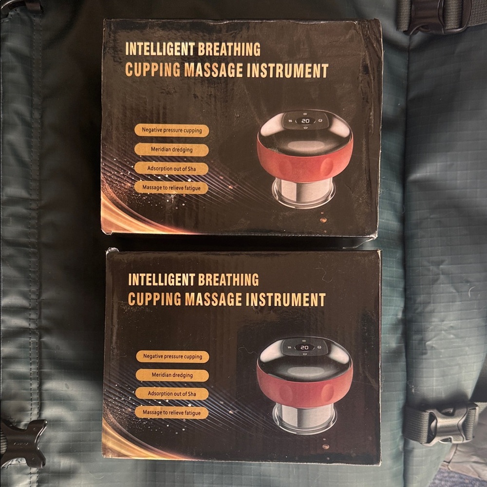 New in box Rechargeable cupping massages (two units)